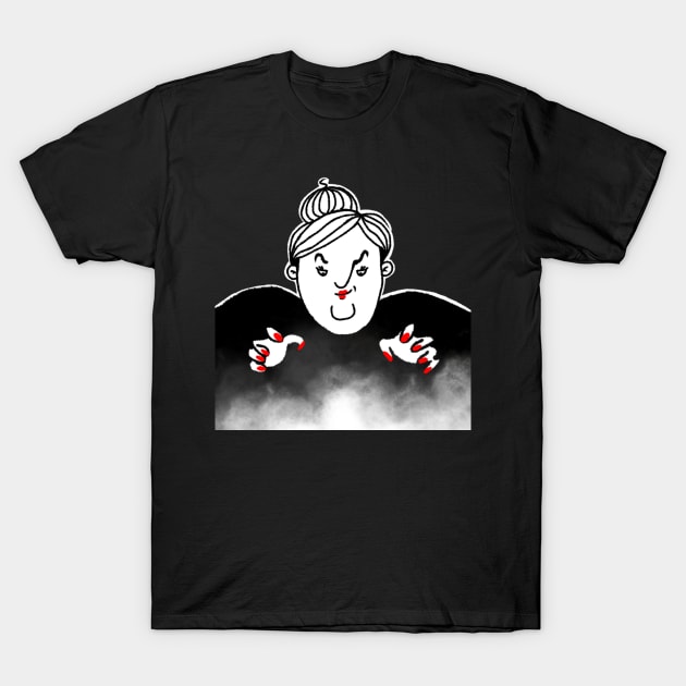 teacher woman magic witch T-Shirt by barbasantara